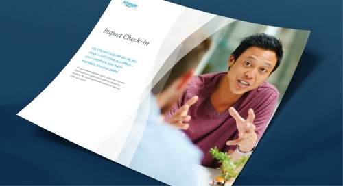 Impact Check-In, start knowing, stop guessing