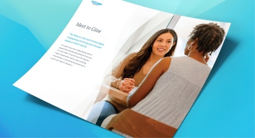 Meet to Give, don't wait for your team to ask for help