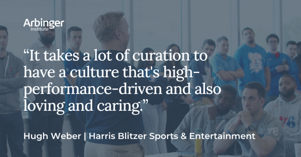 Creating a positive company culture with Arbinger and Philadelphia 76ers