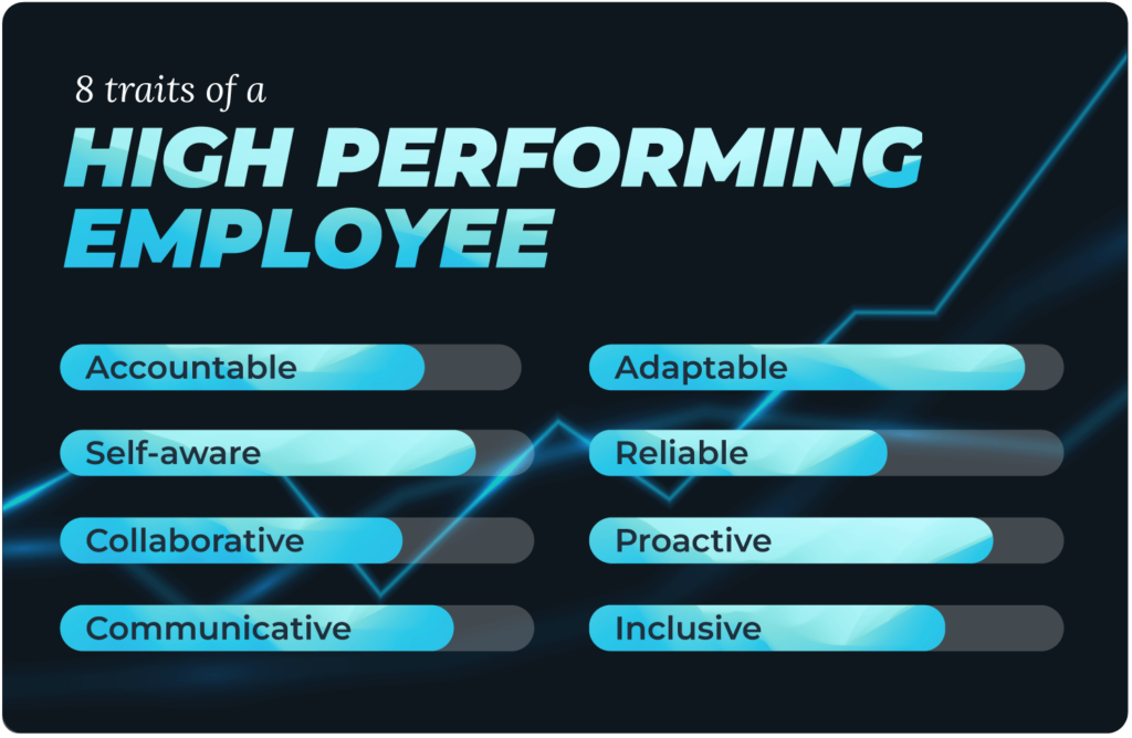 8 traits of a high performing employee