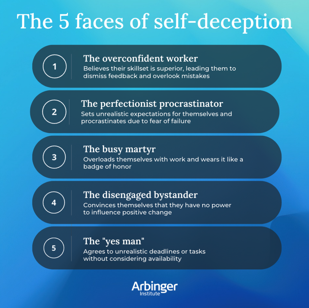 5 Self deception Examples In The Workplace Arbinger