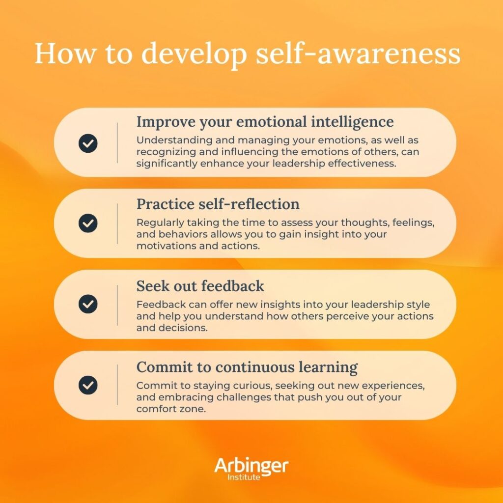 How to develop self-aware leaders