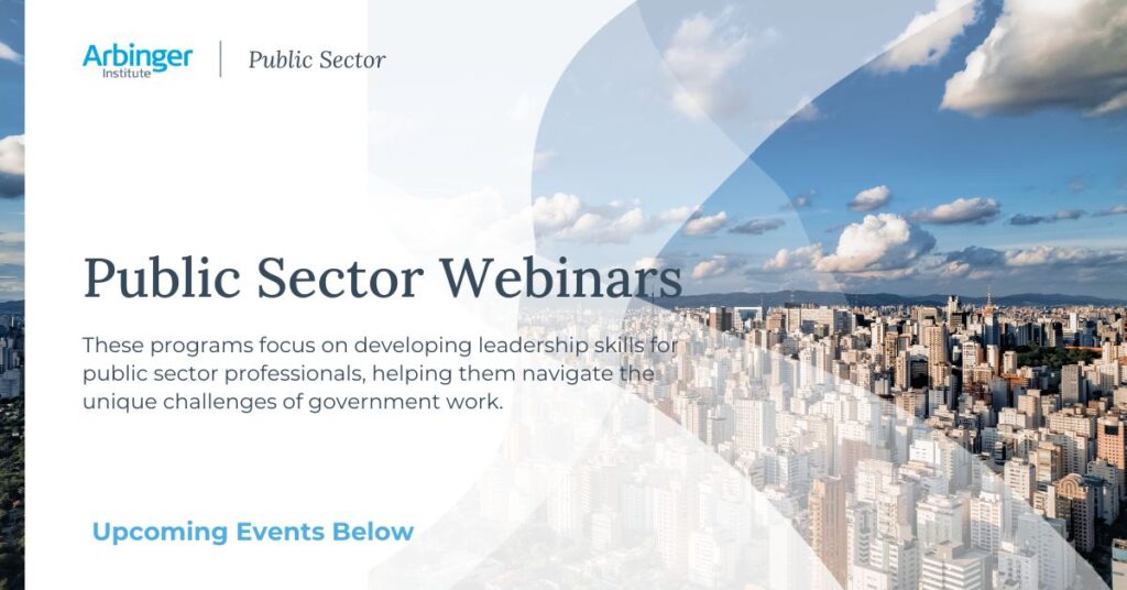 Public Sector Webinars